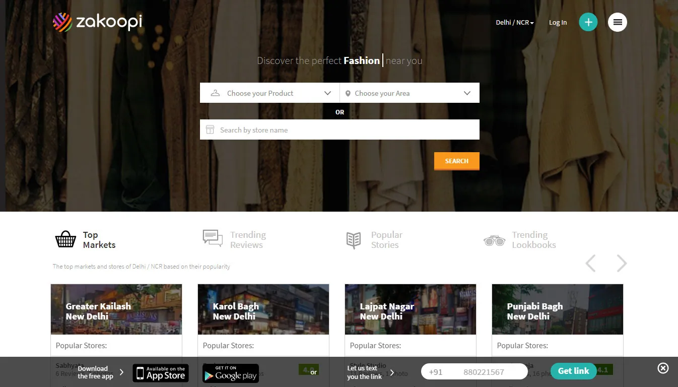 Zakoopi — Modern eCommerce Concept — project by UI Designer